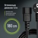 ColorWay Кабель живлення ColorWay CEE7/7-C13, 1.8 м, Black (CW-CBP082-BK)
