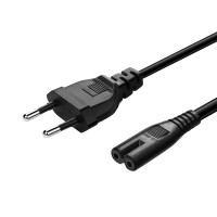 Кабель живлення ColorWay CEE7/16-C7, 3 м, Black (CW-CBP086-BK)