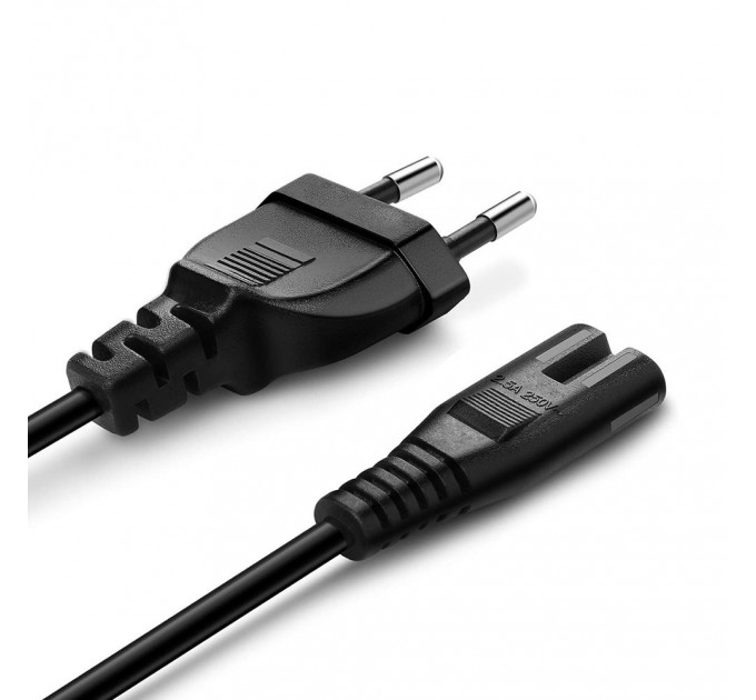 ColorWay Кабель живлення ColorWay CEE7/16-C7, 3 м, Black (CW-CBP086-BK)