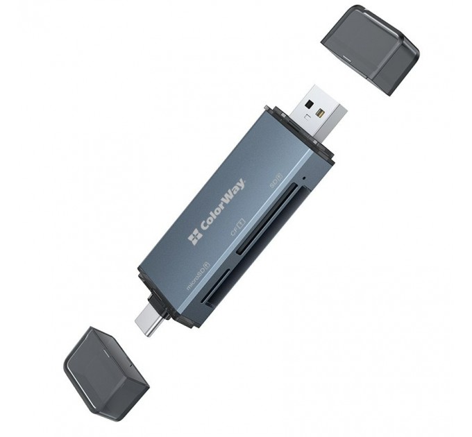 ColorWay Картрідер ColorWay 3-в-1 Gray (CW-CR-01)