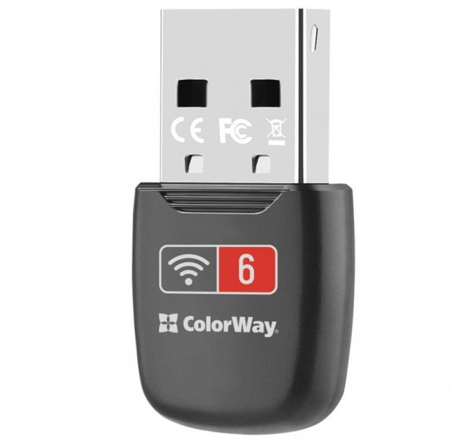 ColorWay Бездротовий адаптер ColorWay Wi-Fi 6 (CW-AD-W1)