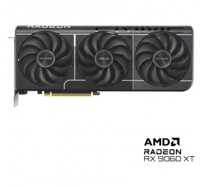 ASUS Відеокарта ASUS Radeon RX 9060 XT 16Gb PRIME OC (PRIME-RX9060XT-O16G)