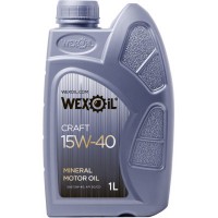 Моторна олива WEXOIL Craft 15w40 1л (WEXOIL_62565) Моторна олива WEXOIL Craft 15w40 1л (WEXOIL_62565)