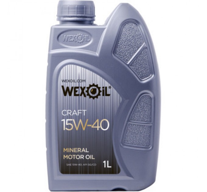 WEXOIL Моторна олива WEXOIL Craft 15w40 1л (WEXOIL_62565)