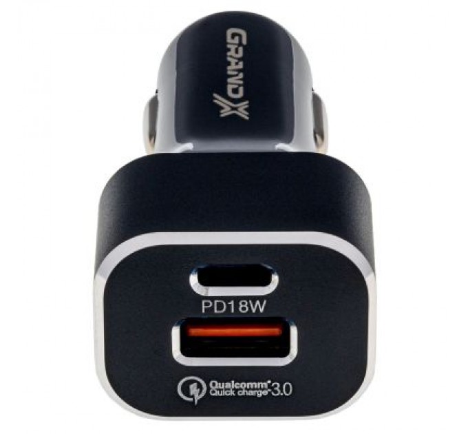 Grand-X Зарядний пристрій Grand-X CH-29 PD 3.0, Quick Charge QС3.0, 1 TypeC, 1 USB (CH-29)