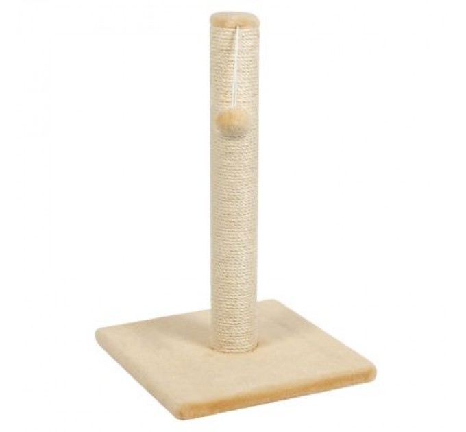 Природа Дряпка (кігтеточка) для котів Природа Д00 стовпчик 53 см "ДЖУТ" (бежевий) (4823082425273)