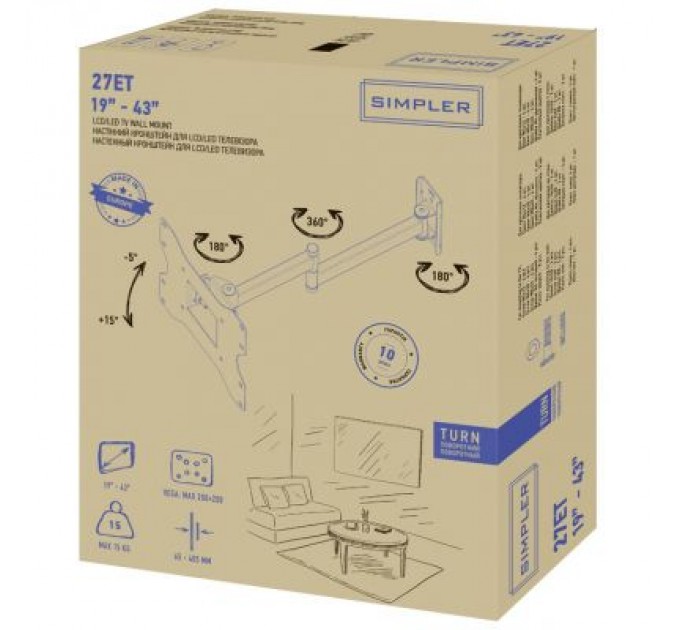 Simpler Кронштейн Simpler 27ET