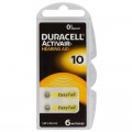 Duracell Батарейка Duracell Activair 10 BL 6 шт (для слуховых аппаратов)
