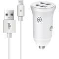 Piko Зарядний пристрій Piko CC-312 (2USB3,1A) + Lightning cable (1283126538810)