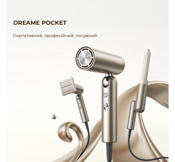 Dreame Фен Dreame Pocket Titanium (AHD51-TI)