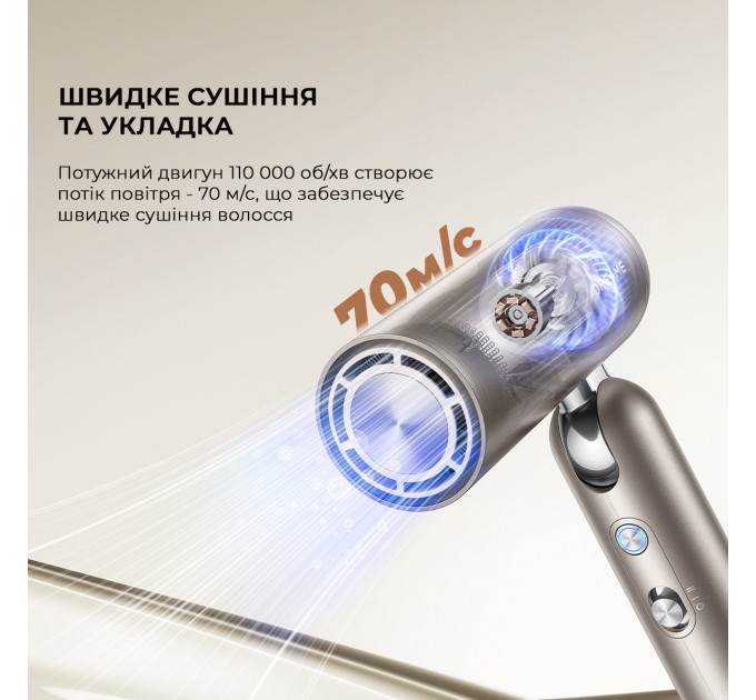 Dreame Фен Dreame Pocket Titanium (AHD51-TI)