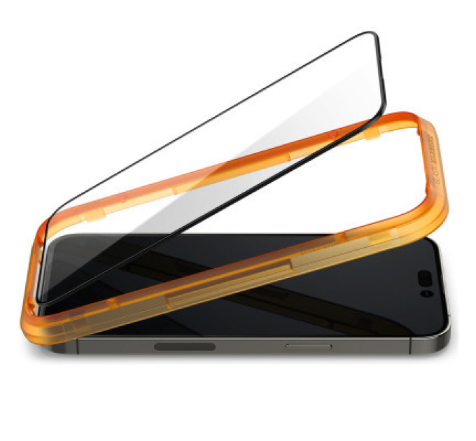 Spigen Скло захисне Spigen Apple Iphone 14 Pro Max Glas tR Align Master FC (2 Pack), Blac (AGL05204)