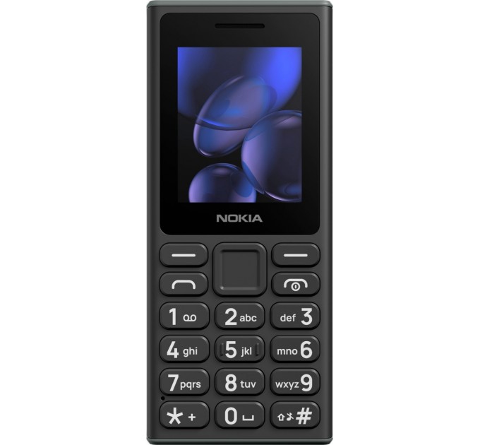 Nokia Мобільний телефон Nokia 105 2024 DS Black