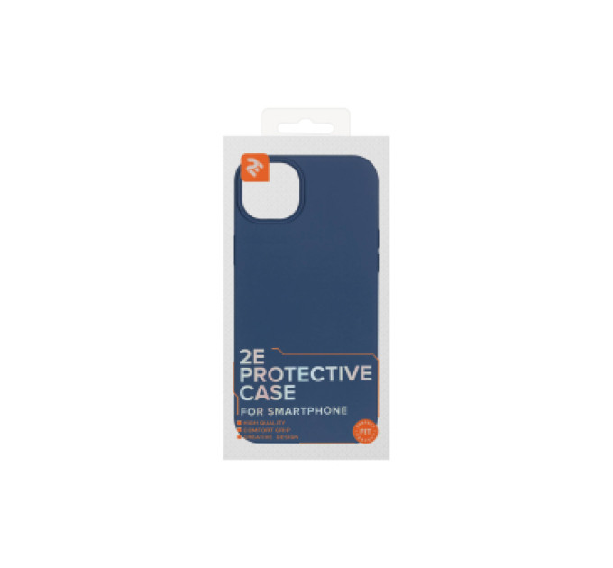 2E Чохол до мобільного телефона 2E Apple iPhone 14 Pro Max, Liquid Silicone, Cobalt Blue (2E-IPH-14PRM-OCLS-CB)
