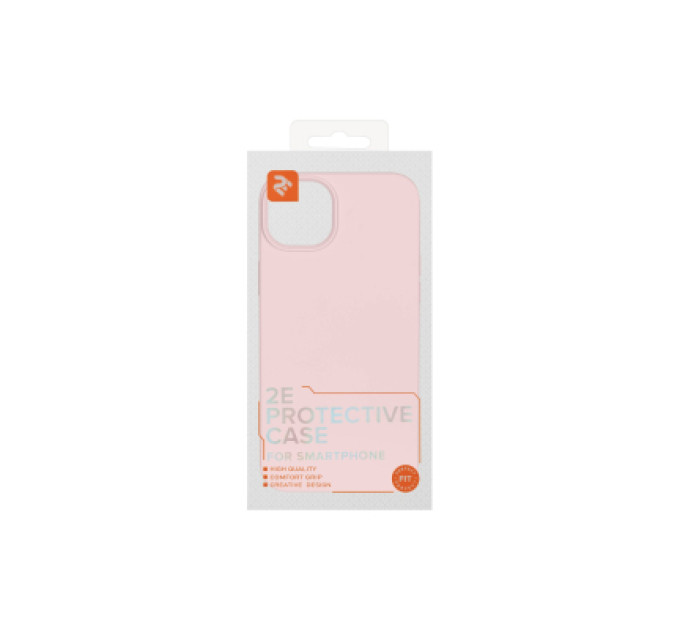 2E Чохол до мобільного телефона 2E Apple iPhone 14 Pro Max, Liquid Silicone, Rose Pink (2E-IPH-14PRM-OCLS-RP)