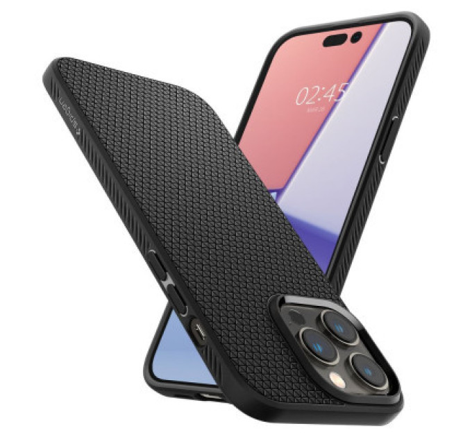 Spigen Чохол до мобільного телефона Spigen Apple iPhone 14 Pro Liquid Air, Matte Black (ACS04957)