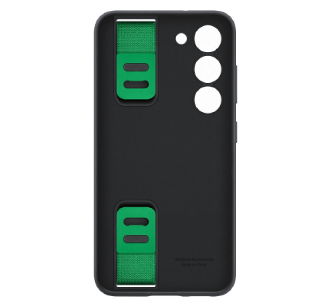 Samsung Чохол до мобільного телефона Samsung Galaxy S23 Plus Silicone Grip Case Black (EF-GS916TBEGRU)
