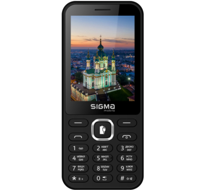 Sigma Мобільний телефон Sigma X-style 31 Power Type-C Black (4827798855010)