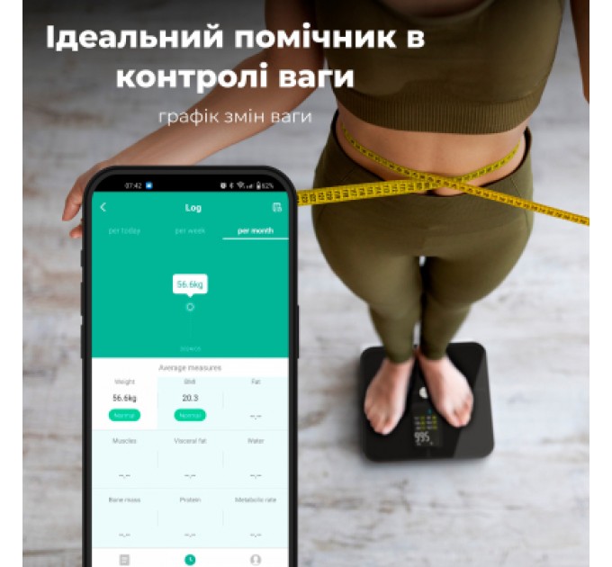 AENO Ваги підлогові AENO BS2S (ABS0002S)