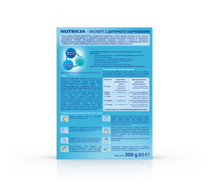 Nutrilon Дитяча суміш Nutrilon Антирефлюкс молочна 300 г (5900852051197)