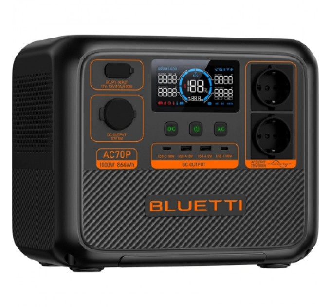 BLUETTI Зарядна станція BLUETTI AC70P 1000W (AC70P)