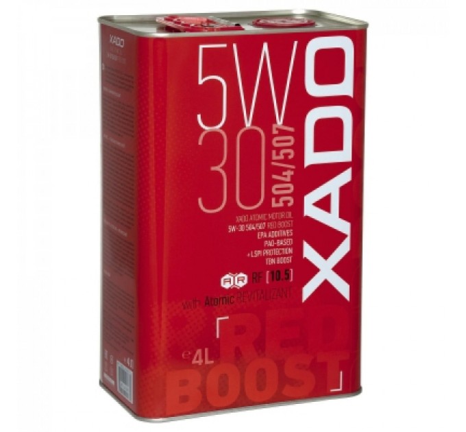 Xado Моторна олива Xado 5W-30 504/507 Red Boost, 4 л (ХА 26296)