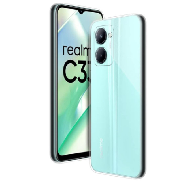 BeCover Чохол до мобільного телефона BeCover Realme C33 Transparancy (708668)