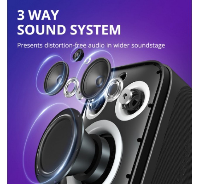 Tronsmart Акустична система Tronsmart Halo 200 + 2 MIcs Black (968233)