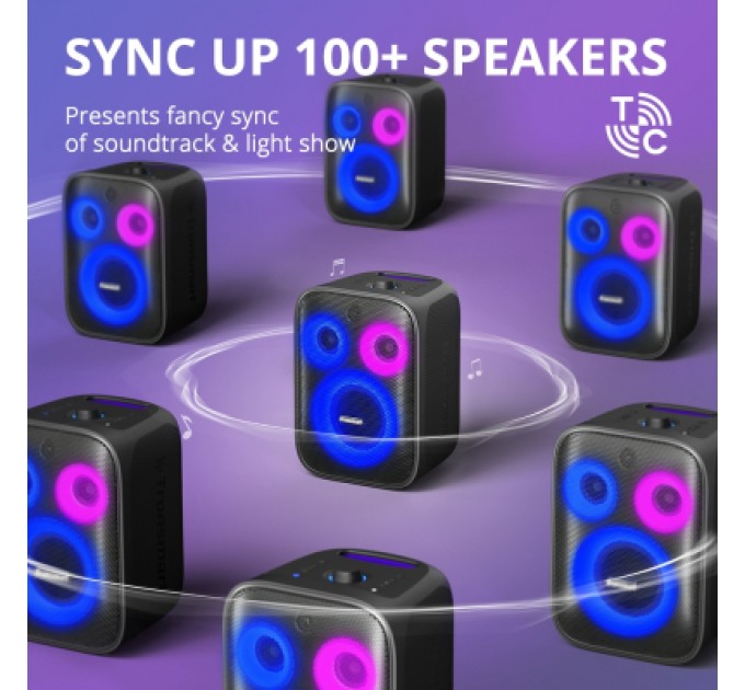 Tronsmart Акустична система Tronsmart Halo 200 + 2 MIcs Black (968233)