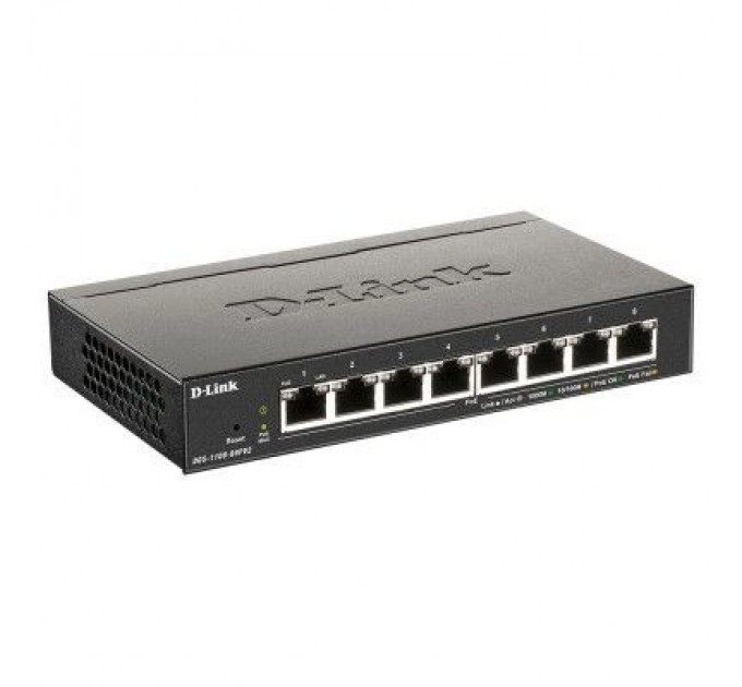 D-Link Комутатор мережевий D-Link DGS-1100-08PV2