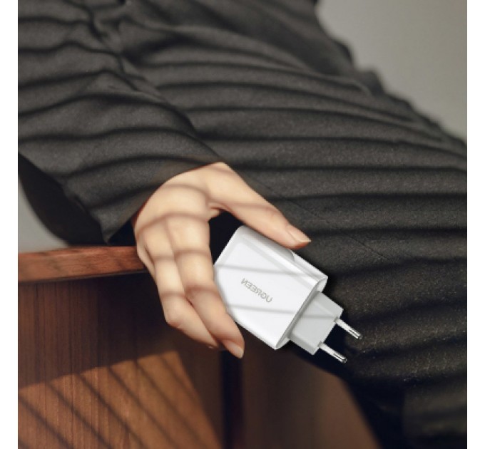 Ugreen Зарядний пристрій Ugreen CD170 36W USB + Type-C Charger (White) (60468)