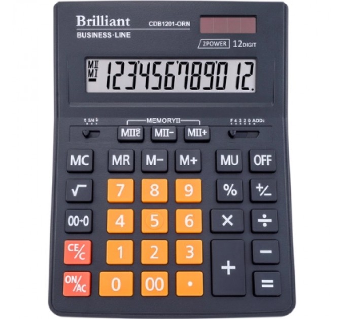 Brilliant Калькулятор Brilliant CDB1201-BK (CDB1201-ORN)