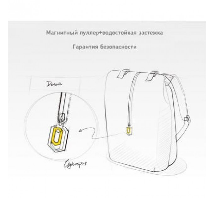 Рюкзак для ноутбука Xiaomi 14" RunMi 90 Outdoor Leisure Shoulder Bag Blue (Ф01950)
