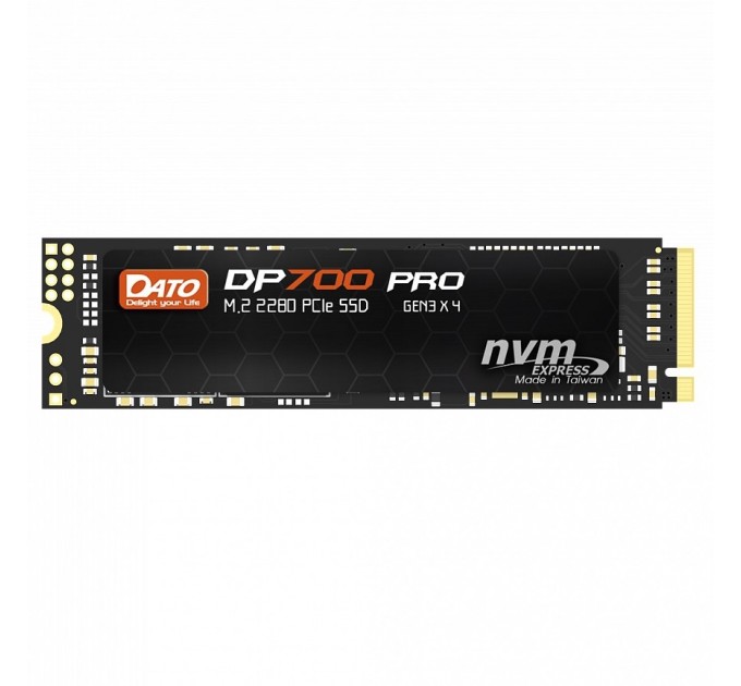 Накопичувач SSD  256GB Dato DP700 Pro M.2 2280 PCIe 3.0 x4 NVMe 3D NAND (DP700PSSD-256GB)