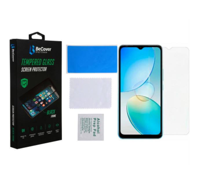 BeCover Скло захисне BeCover Infinix Hot 12і (X665B) 3D Crystal Clear Glass (708539)