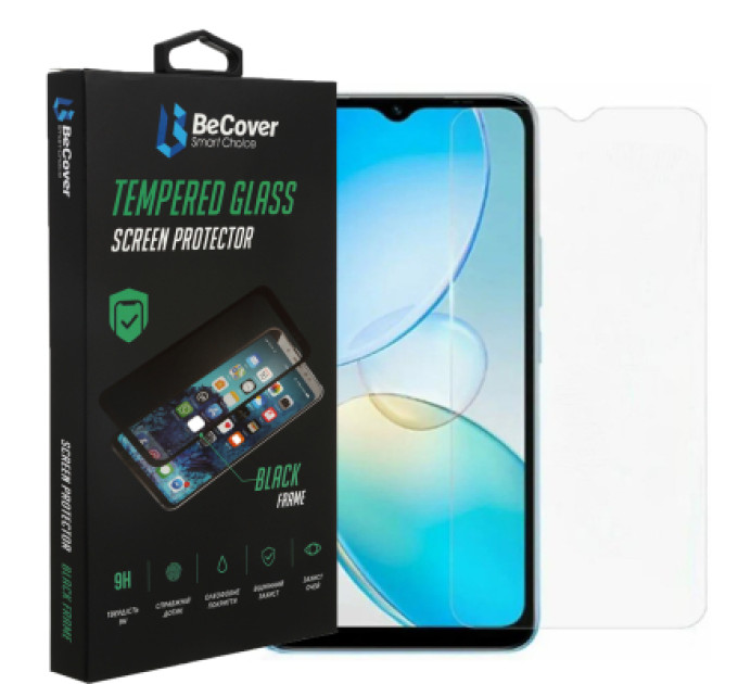 BeCover Скло захисне BeCover Infinix Hot 12і (X665B) 3D Crystal Clear Glass (708539)
