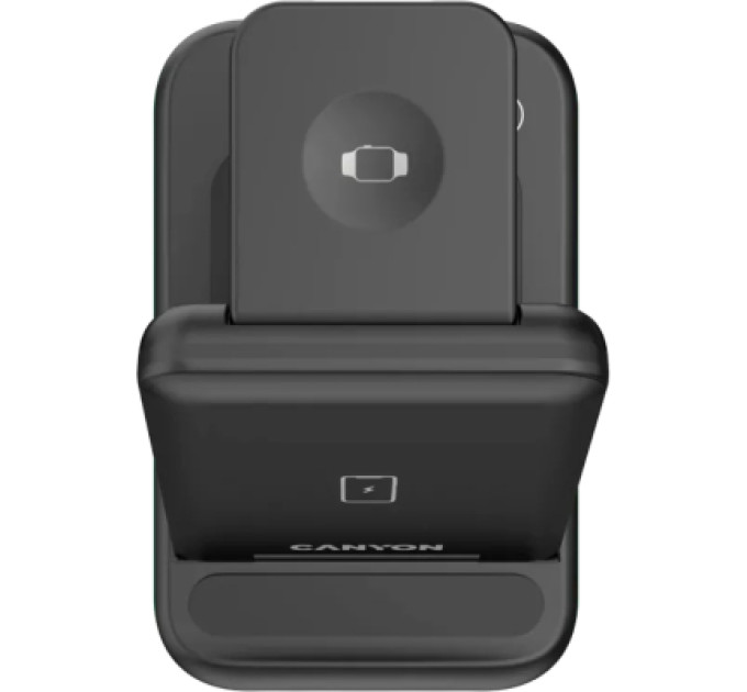 Canyon Зарядний пристрій Canyon WS- 304 Foldable 3in1 Wireless charger (CNS-WCS304B)