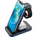 Canyon Зарядний пристрій Canyon WS- 304 Foldable 3in1 Wireless charger (CNS-WCS304B)