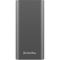 Батарея універсальна ColorWay 20 000 mAh PD/20W, QC/3.0, USB-C/Micro-USB/Lightning/USB-A max.22.5W Gray (CW-PB200LPH3GR-PDD)