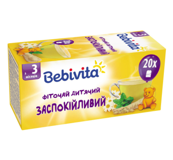 Bebivita Дитячий чай Bebivita заспокійливий 30 г (4820025490770)