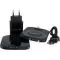 Extradigital Зарядний пристрій Extradigital 4-in-1 Wireless charging for iPhone / iWatch / Airpods (W8) Black (CWE1533)