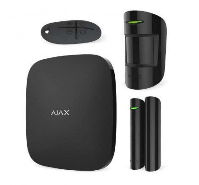 Ajax Комплект охоронної сигналізації Ajax StarterKit чорна