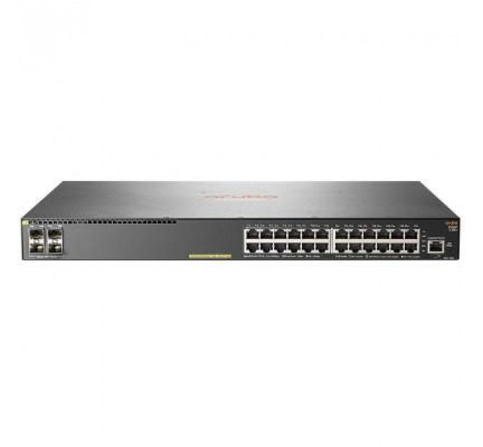 Комутатор мережевий HP 2930F-24G PoE+ 4SFP+ (JL255A)