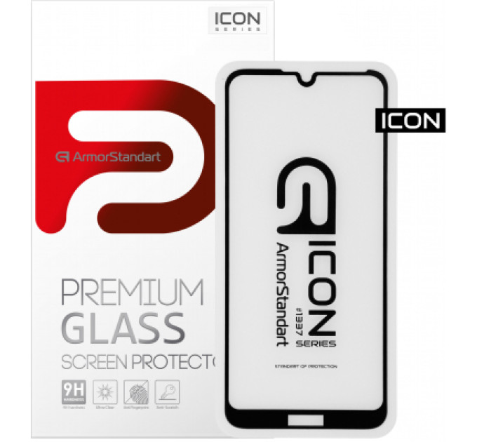 Armorstandart Скло захисне Armorstandart Icon Huawei Y6 2019 Black (ARM55986-GIC-BK)