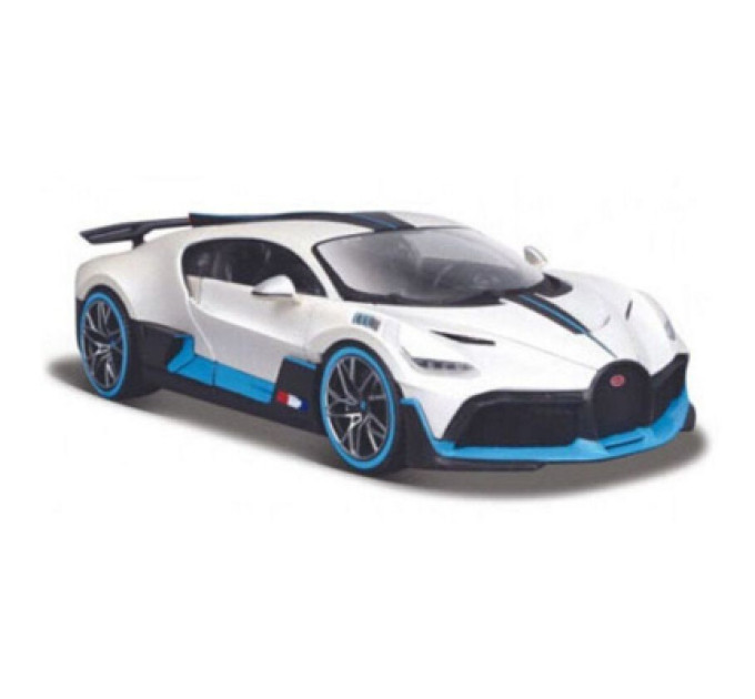 Maisto Машина Maisto Bugatti Divo білий 1:24 (31526 met. white)
