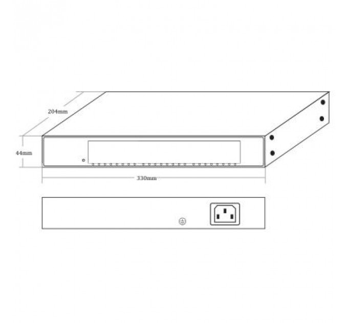 Комутатор мережевий Onv ONV-H3024