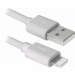 Defender Дата кабель USB 2.0 AM to Lightning 1.0m ACH01-03BH white Defender (87479)
