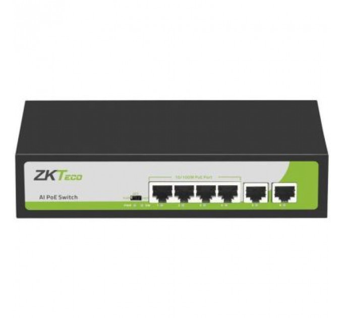 Комутатор мережевий ZKTeco ZK-PoE42N-55W
