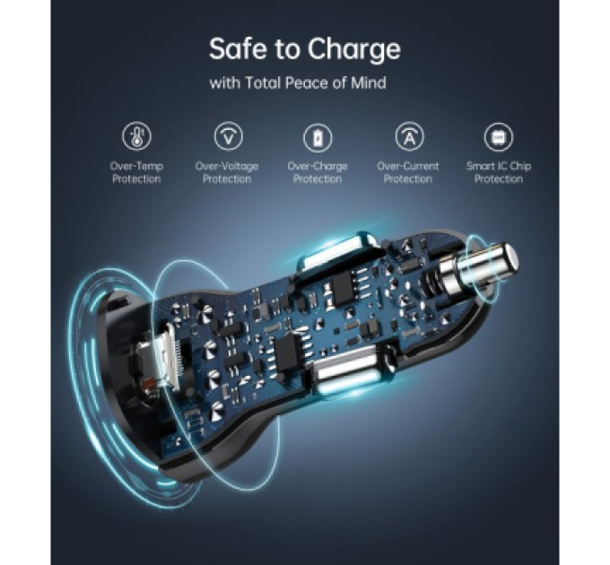 Maxxter Зарядний пристрій Maxxter USB + cable USB-C to Lighting (PD 20W) (WC-PD-CtL-01)