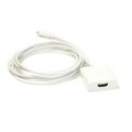 PowerPlant Кабель мультимедійний USB Type-C to HDMI F 1.8m PowerPlant (KD00AS1271)